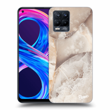 Hülle für Realme 8 Pro - Cream marble