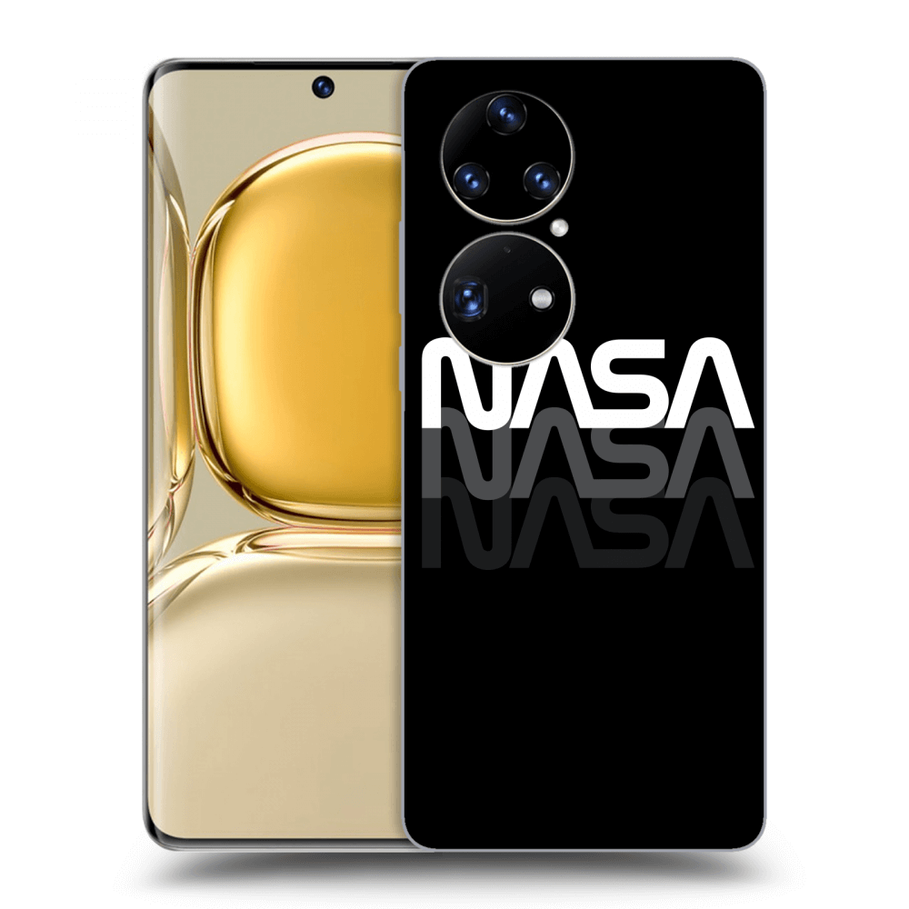 Picasee Huawei P50 Hülle - Transparentes Silikon - NASA Triple