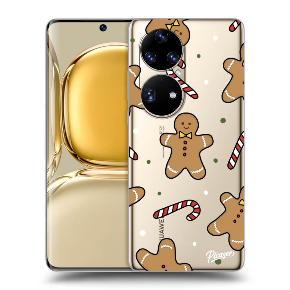 Picasee Huawei P50 Hülle - Transparentes Silikon - Gingerbread