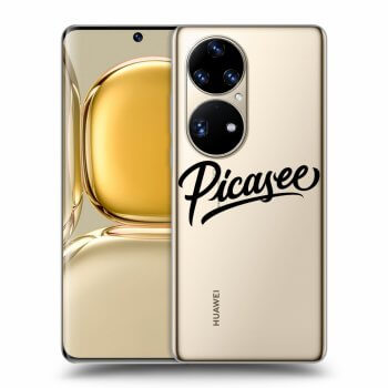 Picasee Huawei P50 Hülle - Transparentes Silikon - Picasee - black
