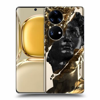 Hülle für Huawei P50 - Gold - Black