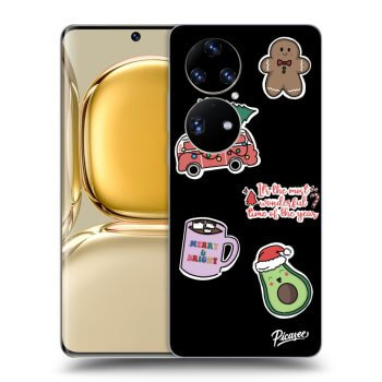 Hülle für Huawei P50 - Christmas Stickers