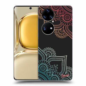 Hülle für Huawei P50 - Flowers pattern