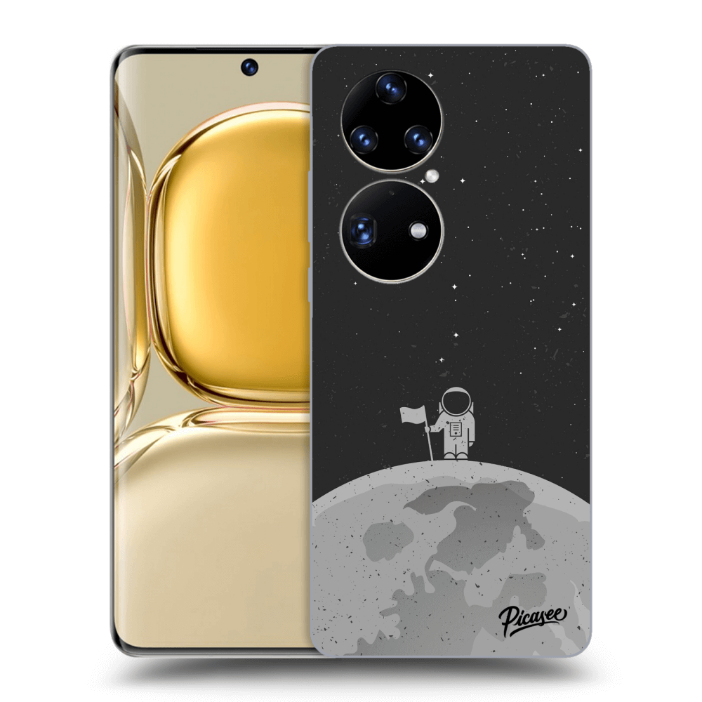 Picasee Huawei P50 Hülle - Transparentes Silikon - Astronaut
