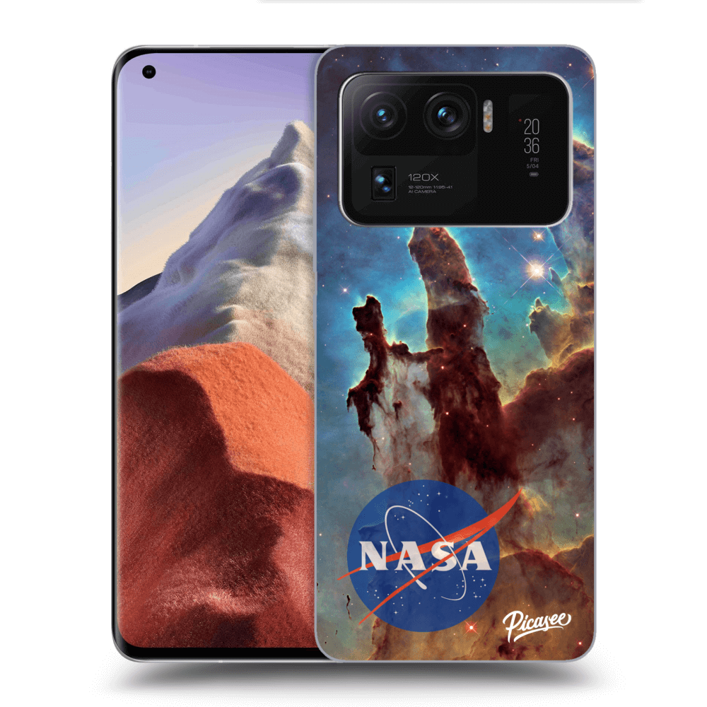 Picasee Xiaomi Mi 11 Ultra Hülle - Schwarzes Silikon - Eagle Nebula
