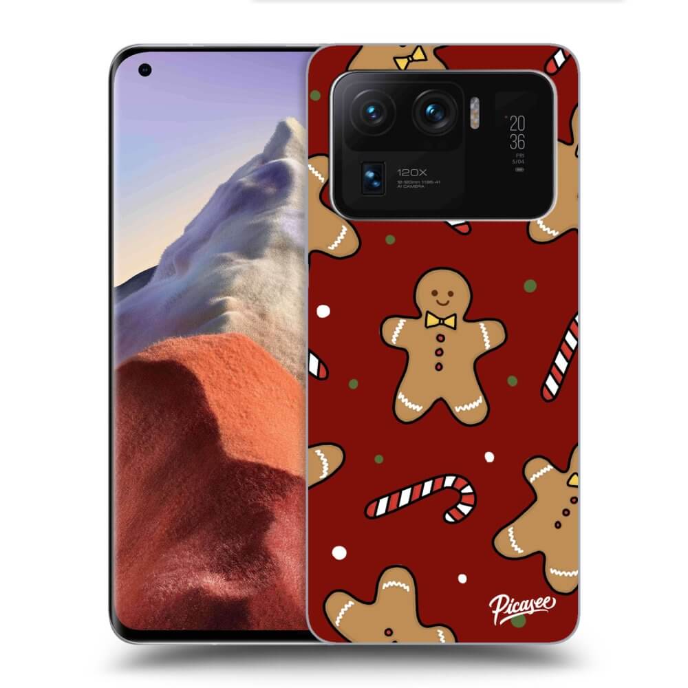 Picasee Xiaomi Mi 11 Ultra Hülle - Schwarzes Silikon - Gingerbread 2