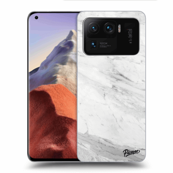 Picasee Xiaomi Mi 11 Ultra Hülle - Transparentes Silikon - White marble
