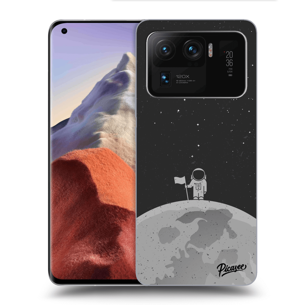 Picasee Xiaomi Mi 11 Ultra Hülle - Schwarzes Silikon - Astronaut
