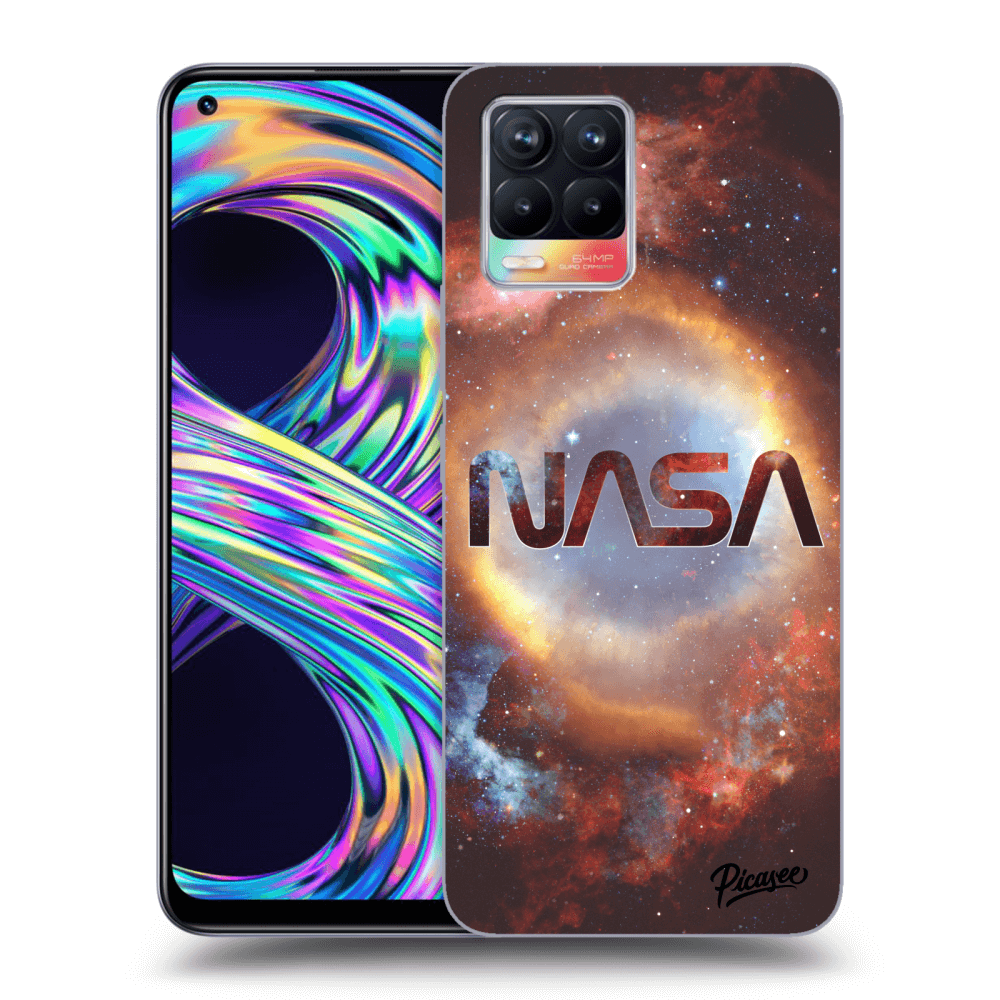Picasee Realme 8 4G Hülle - Transparentes Silikon - Nebula
