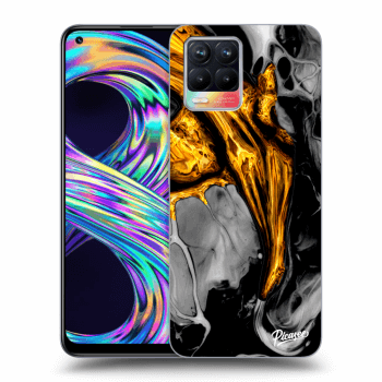 Hülle für Realme 8 4G - Black Gold