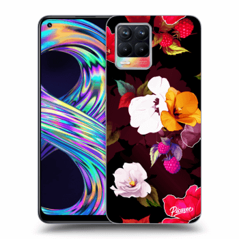 Hülle für Realme 8 4G - Flowers and Berries