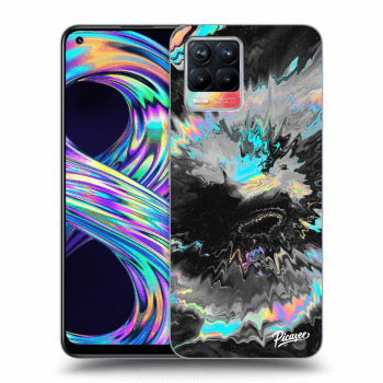 Picasee Realme 8 4G Hülle - Schwarzes Silikon - Magnetic