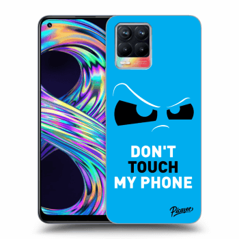 Hülle für Realme 8 4G - Cloudy Eye - Blue