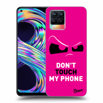 Hülle für Realme 8 4G - Cloudy Eye - Pink