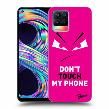 Hülle für Realme 8 4G - Evil Eye - Pink