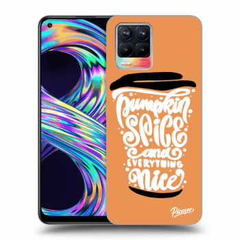 Hülle für Realme 8 4G - Pumpkin coffee