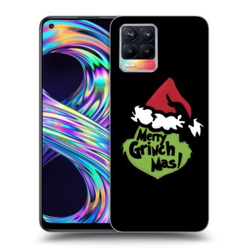 Picasee Realme 8 4G Hülle - Schwarzes Silikon - Grinch 2