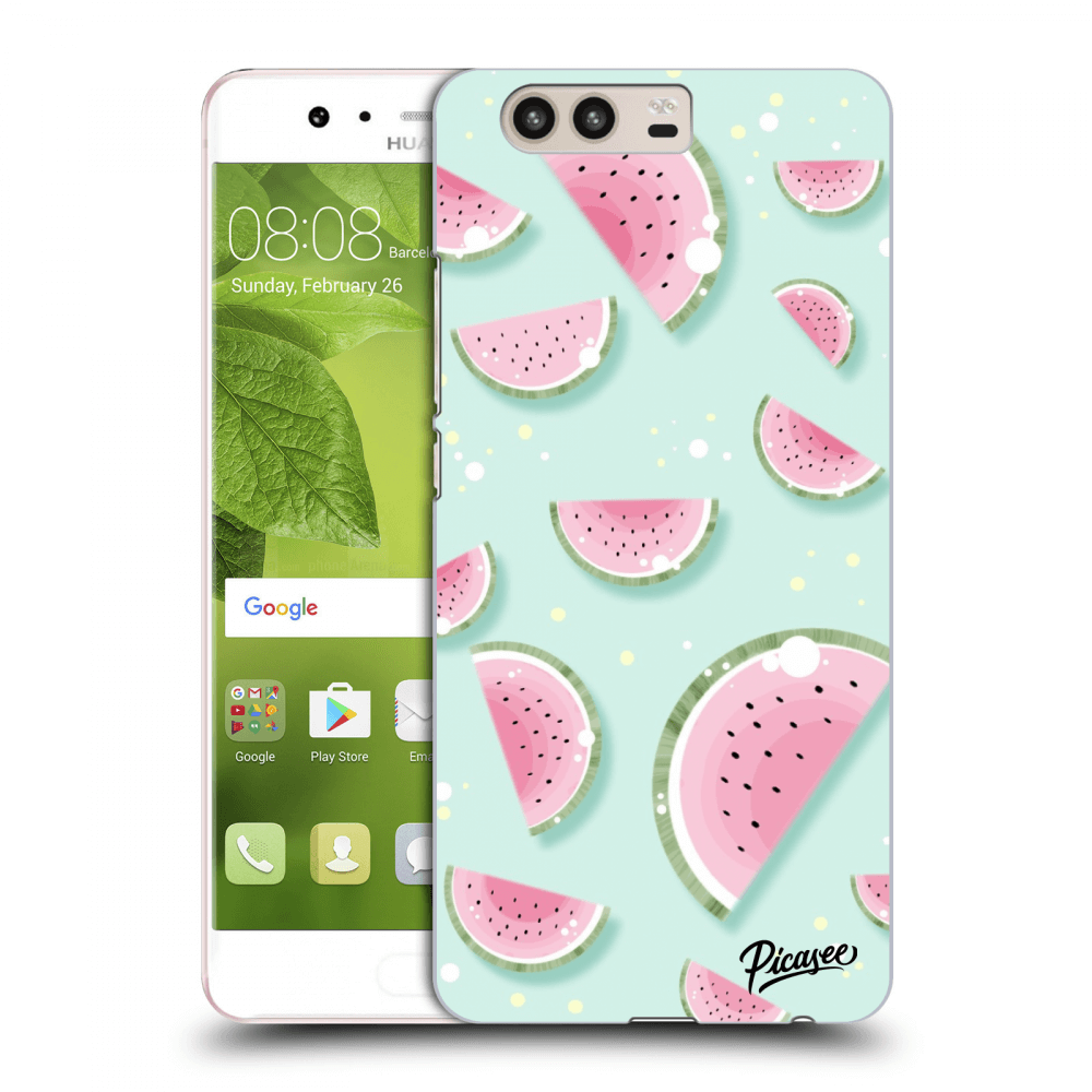 Picasee Huawei P10 Hülle - Transparentes Silikon - Watermelon 2