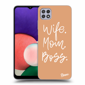 Hülle für Samsung Galaxy A22 5G A226B - Boss Mama