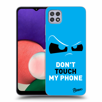 Hülle für Samsung Galaxy A22 5G A226B - Cloudy Eye - Blue