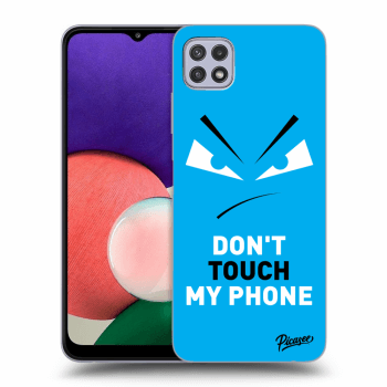 Hülle für Samsung Galaxy A22 5G A226B - Evil Eye - Blue