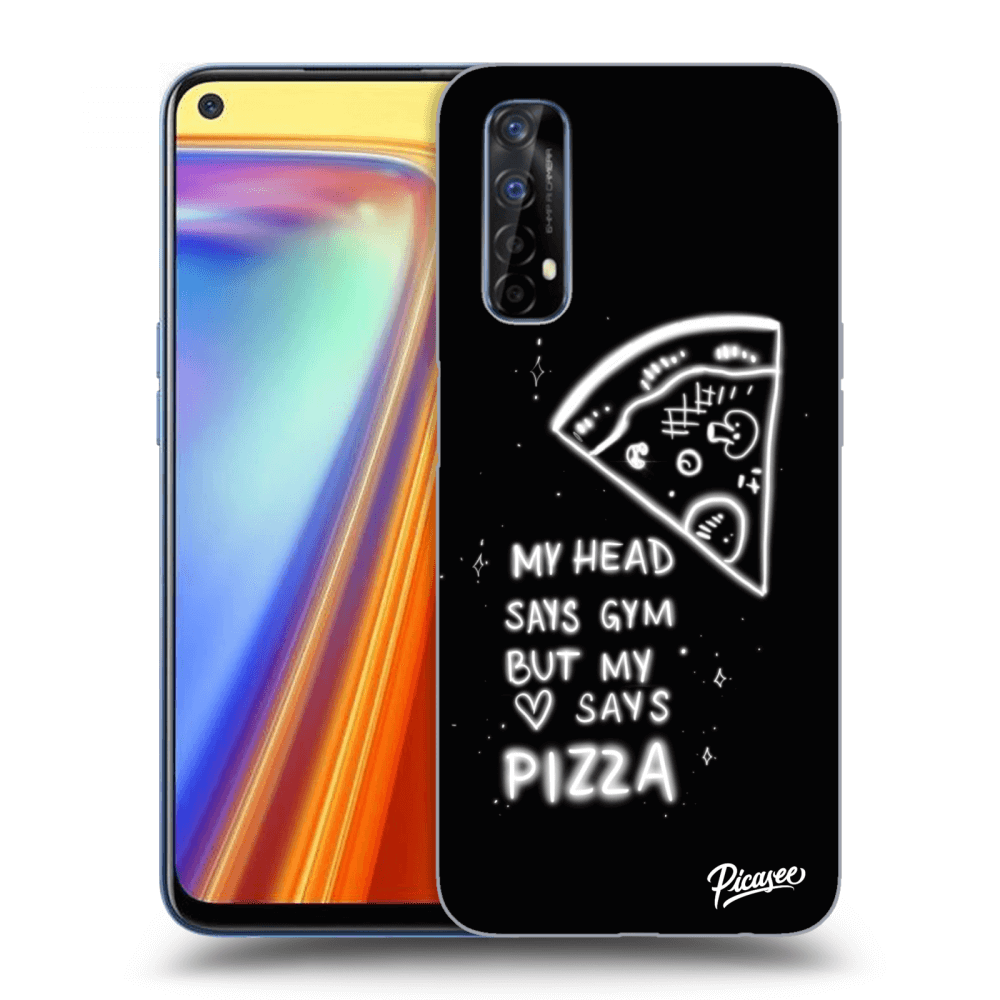 Picasee Realme 7 Hülle - Transparentes Silikon - Pizza