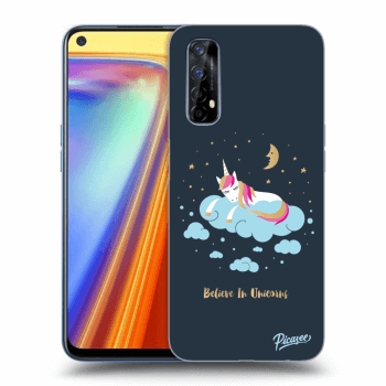 Picasee Realme 7 Hülle - Transparentes Silikon - Believe In Unicorns