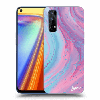 Hülle für Realme 7 - Pink liquid