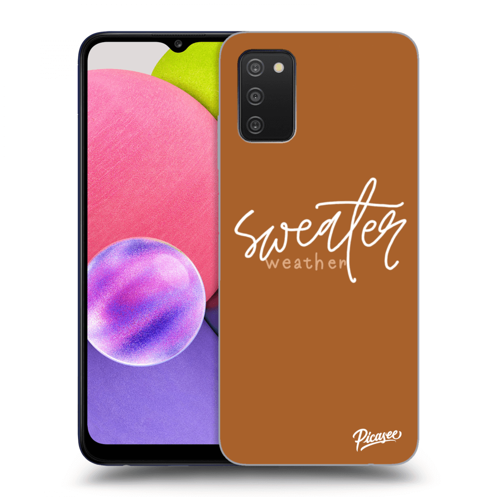 Picasee ULTIMATE CASE für Samsung Galaxy A02s A025G - Sweater weather