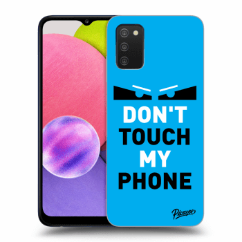 Hülle für Samsung Galaxy A02s A025G - Shadow Eye - Blue