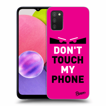 Hülle für Samsung Galaxy A02s A025G - Shadow Eye - Pink