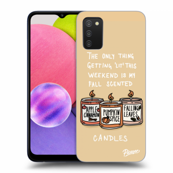 Hülle für Samsung Galaxy A02s A025G - Candles