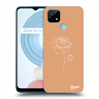 Hülle für Realme C21 - Peonies