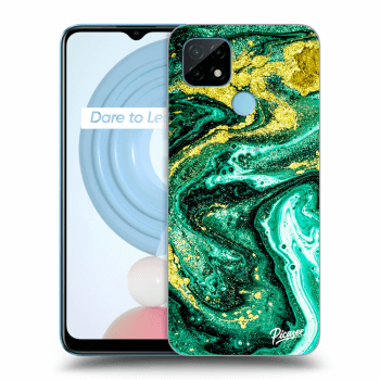 Hülle für Realme C21 - Green Gold