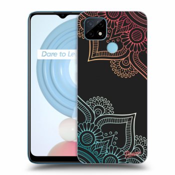 Hülle für Realme C21 - Flowers pattern