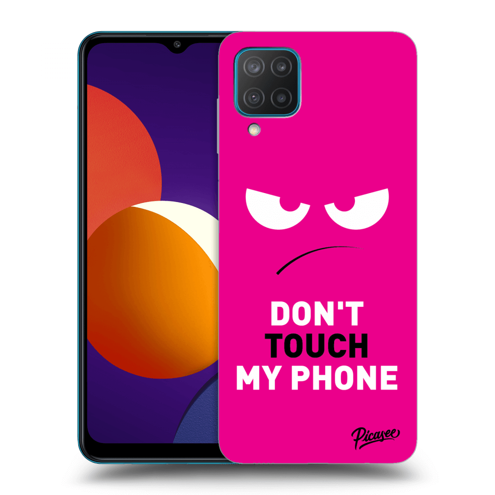 Picasee ULTIMATE CASE für Samsung Galaxy M12 M127F - Angry Eyes - Pink