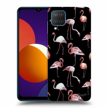 Picasee ULTIMATE CASE für Samsung Galaxy M12 M127F - Flamingos