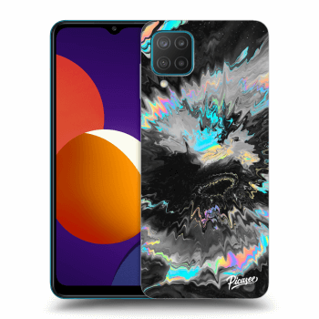Picasee Samsung Galaxy M12 M127F Hülle - Transparentes Silikon - Magnetic