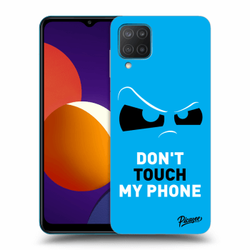Hülle für Samsung Galaxy M12 M127F - Cloudy Eye - Blue