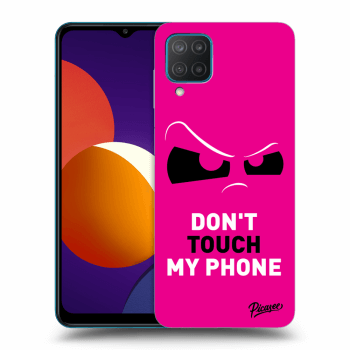 Hülle für Samsung Galaxy M12 M127F - Cloudy Eye - Pink