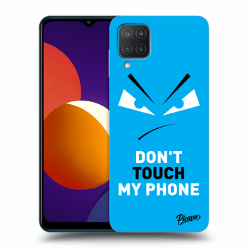 Hülle für Samsung Galaxy M12 M127F - Evil Eye - Blue