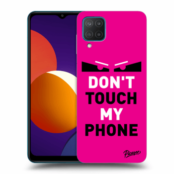 Hülle für Samsung Galaxy M12 M127F - Shadow Eye - Pink