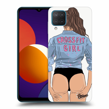 Picasee ULTIMATE CASE für Samsung Galaxy M12 M127F - Crossfit girl - nickynellow