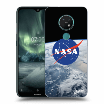 Picasee Nokia 7.2 Hülle - Transparentes Silikon - Nasa Earth
