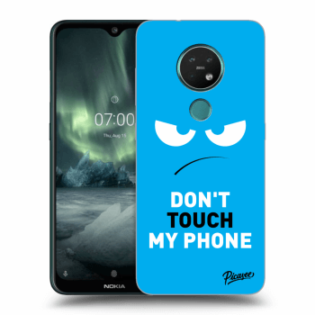 Hülle für Nokia 7.2 - Angry Eyes - Blue