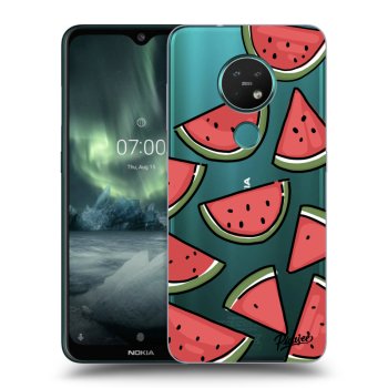 Picasee Nokia 7.2 Hülle - Transparentes Silikon - Melone