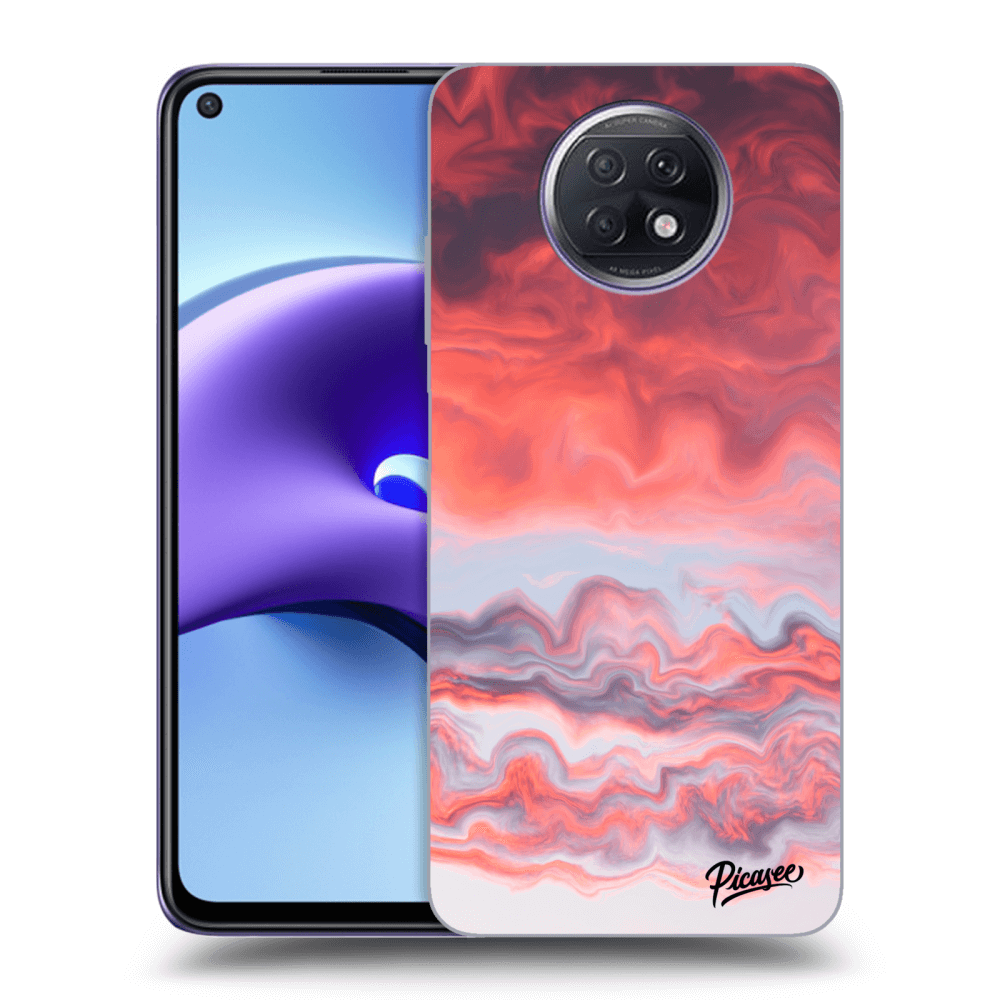 Picasee Xiaomi Redmi Note 9T Hülle - Transparentes Silikon - Sunset