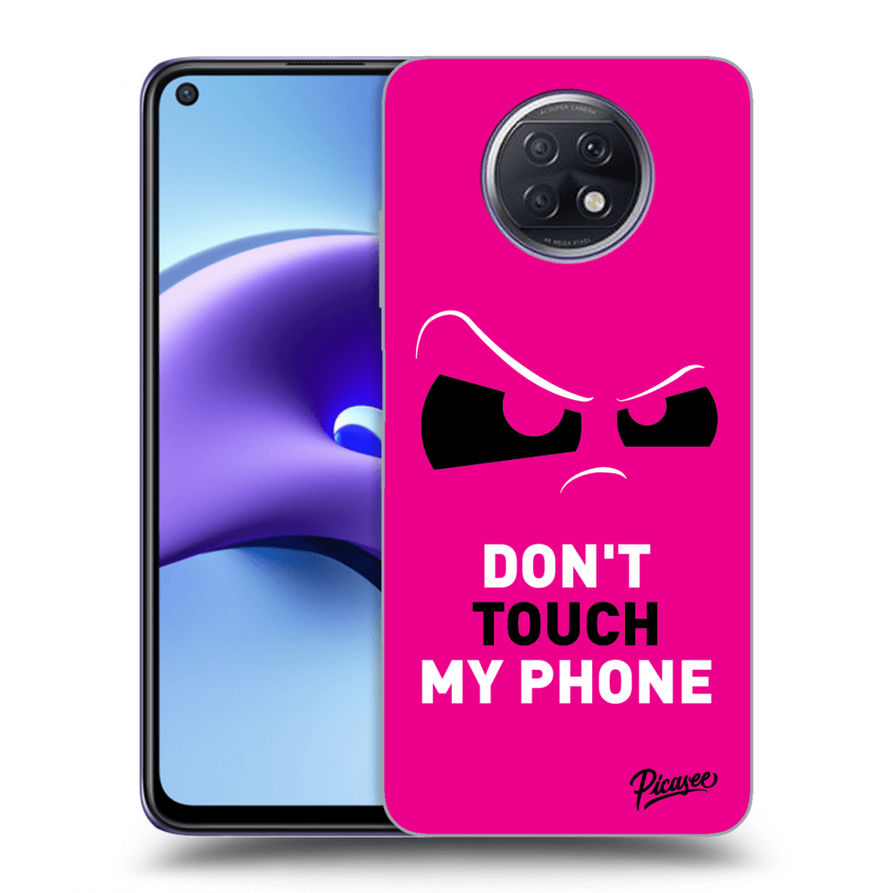 Picasee Xiaomi Redmi Note 9T Hülle - Transparentes Silikon - Cloudy Eye - Pink