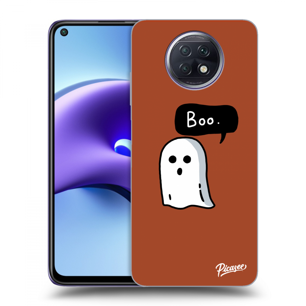 Picasee Xiaomi Redmi Note 9T Hülle - Schwarzes Silikon - Boo