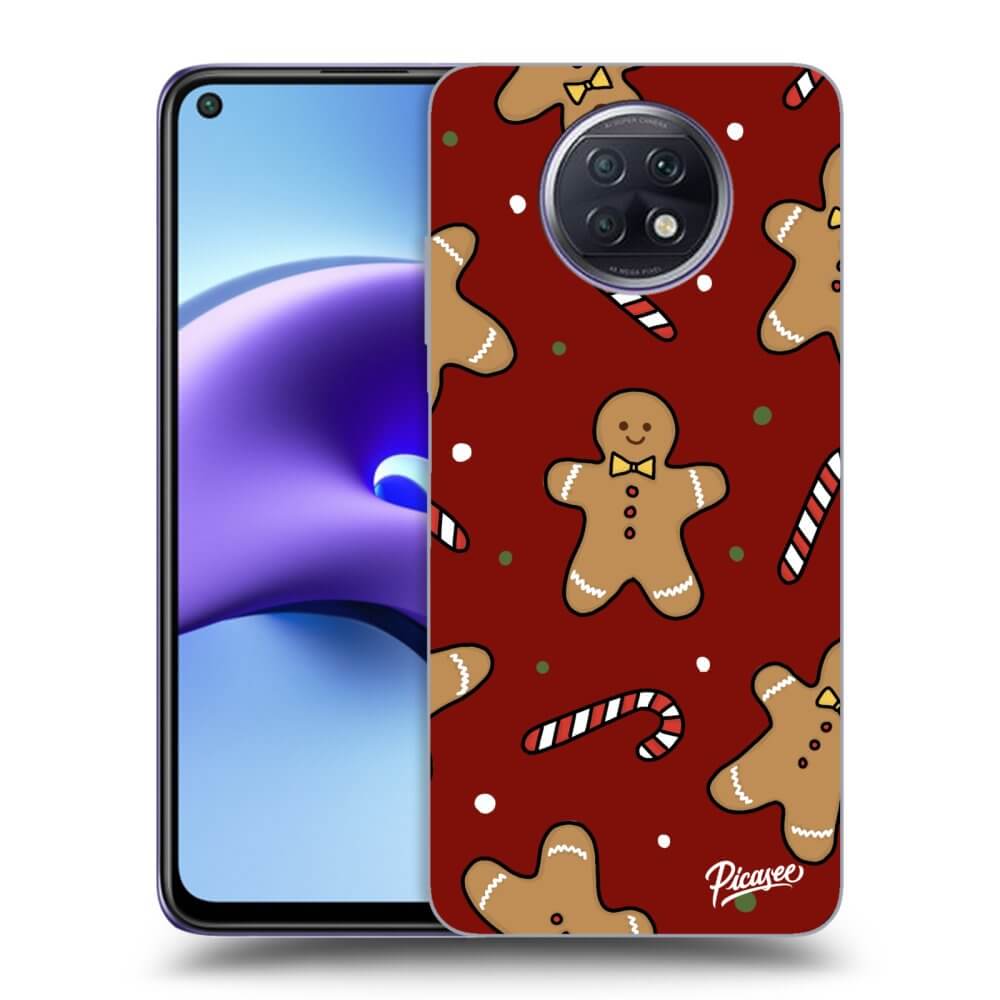Picasee Xiaomi Redmi Note 9T Hülle - Schwarzes Silikon - Gingerbread 2